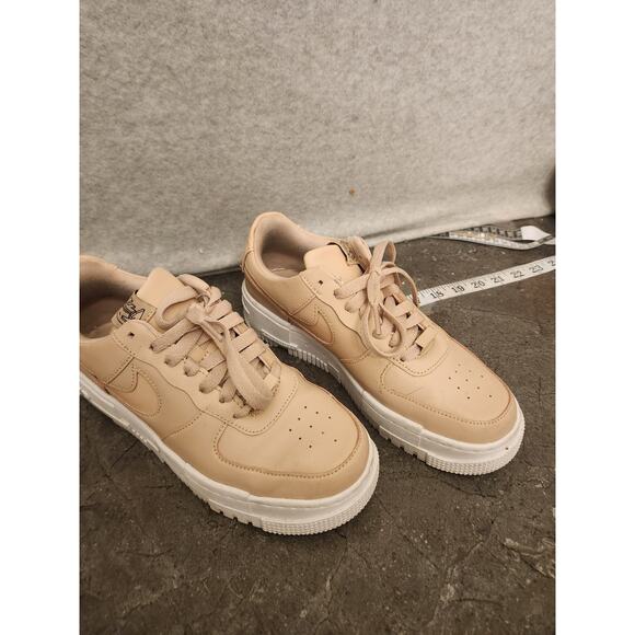 Nike Wmns Air Force 1 Pixel Particle‎ Beige CK6649 200 Women's 6.5 Sneakers - Picture 3 of 10